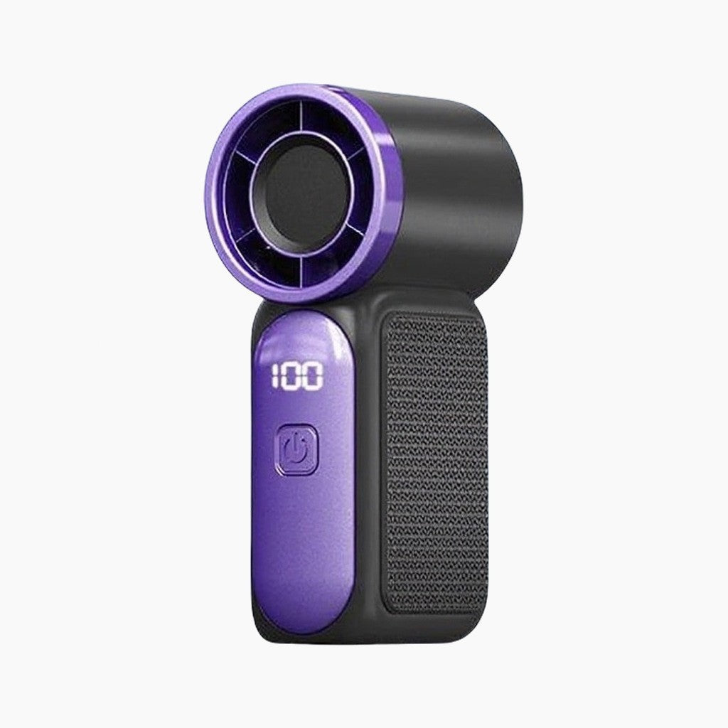 💨Mini-Handventilator mit LED-Anzeige –👍5-stufiger Turbo-Ventilator im Taschenformat.✨Über USB aufladbar, schnelle Kühlung für Reisen und beim Schminken. Das perfekte Geschenk. Tragbare Kühlung