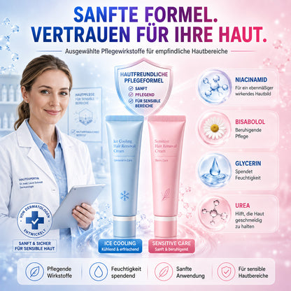 💖 Sanfte Haarentfernung – Glatte Haut ohne Rasieren ✨