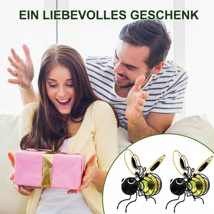 upsell 🐝 Solar-Hängeleuchte mit Biene für den Außenbereich – Das perfekte Geschenk für Pflanzenliebhaber, Mütter oder einfach jeden, der gerne lächelt ❤️