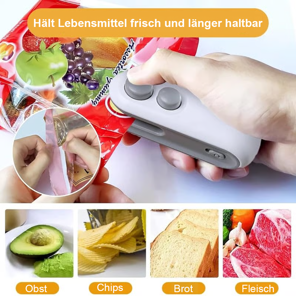 60% OFF💥Neujahrsangebot 55% Rabatt💥✨Mini Siegelmaschine – 🧊Frisch halten -Remifa®