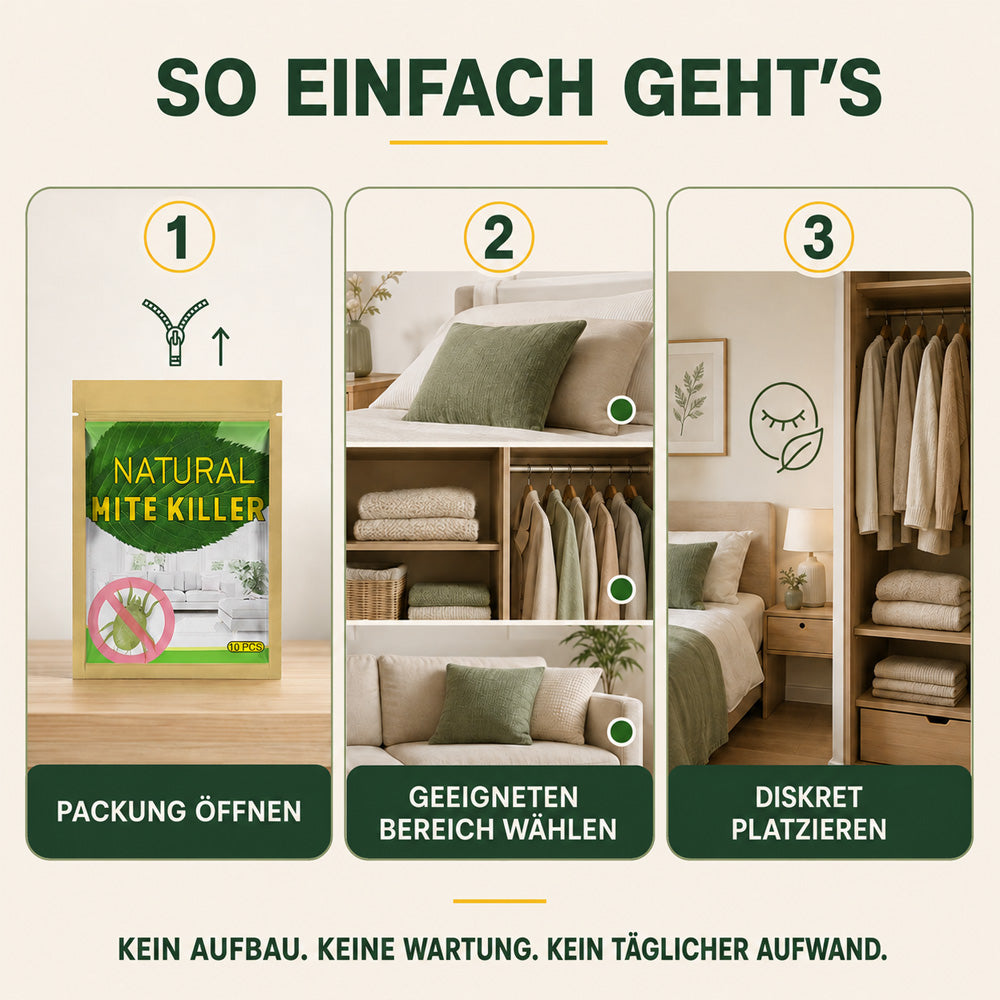 🔥HEISSER VERKAUF🔥Natürliches Milbenbekämpfungssäckchen