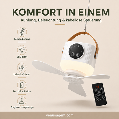 60% OFF⏰ Zeitlich begrenztes Angebot: 40% RABATT auf wiederaufladbaren Deckenventilator mit LED! 🌬️✨