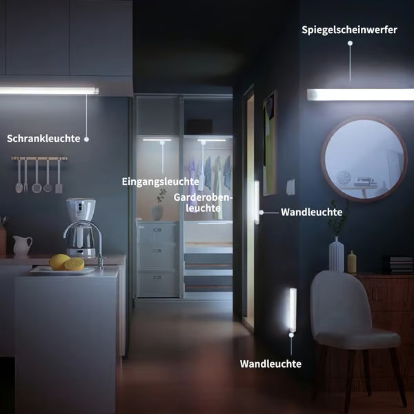 60%OFF DE🏆🔥💡Bohrfreie intelligente Sensor magnetische aufladbare LED-Leuchte -Remifa®