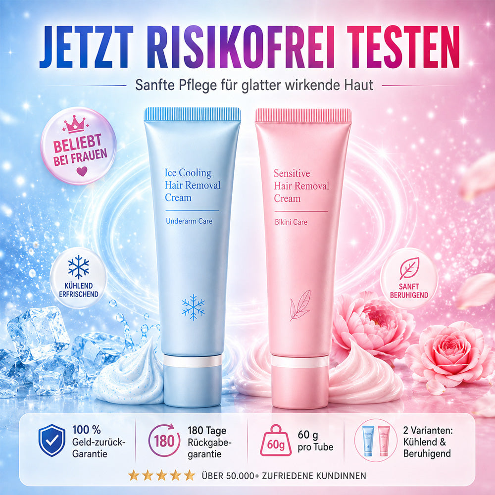 💖 Sanfte Haarentfernung – Glatte Haut ohne Rasieren ✨