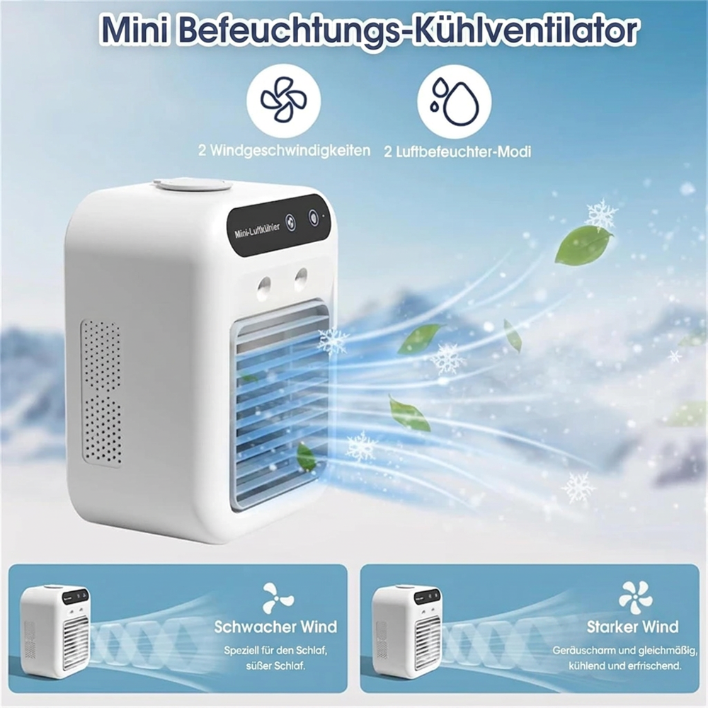 🌬️Tragbare 3-in-1-Klimaanlage mit Ventilator & Luftreiniger