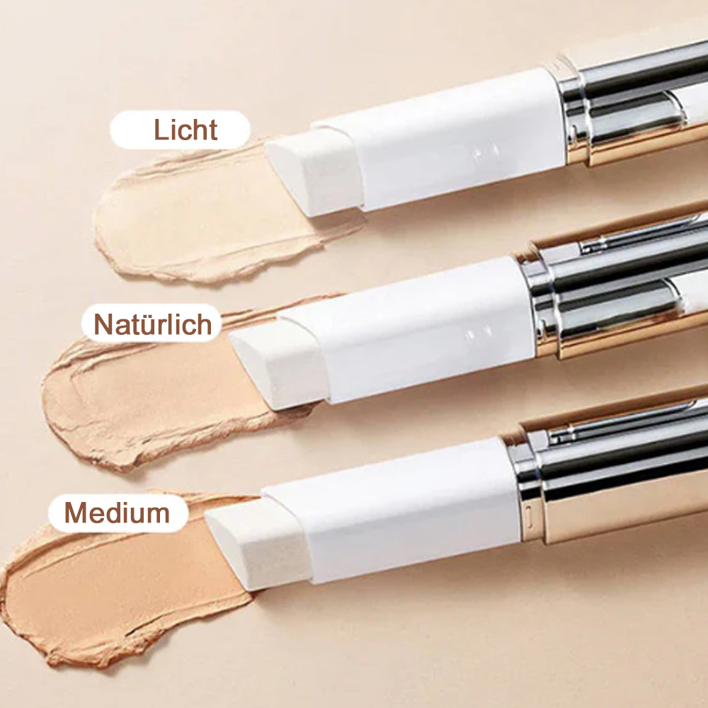 💖Letzte 3 Stunden – 1 kaufen,1 gratis dazu💗✨Farbwechselnder Cover Cream Stick Hautpflege trifft Make-up -Furzero®