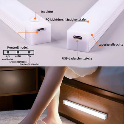 60%OFF DE🏆🔥💡Bohrfreie intelligente Sensor magnetische aufladbare LED-Leuchte -Remifa®