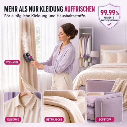 🔥 50 % RABATT! Tragbarer Kleidungsstück Bügeleisen – Kleidung schnell & einfach glätten upsell
