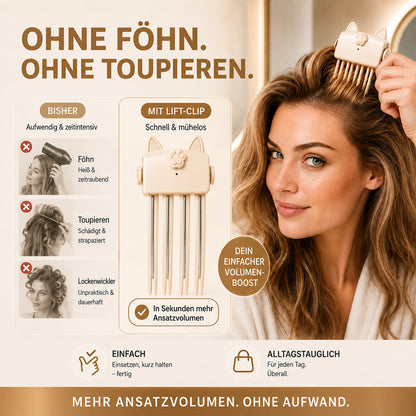🔥 Volumen-Clip für Haarwurzeln – Mehr Fülle mit gezielter Wärme, ohne aufwendiges Toupieren 💁‍♀️