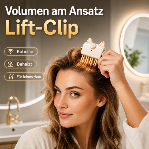 🔥 50 % RABATT – Volumen-Clip für Haarwurzeln – Sofortiges Volumen ohne Hitze, keine Abdrücke, leicht & bequem 💁‍♀️