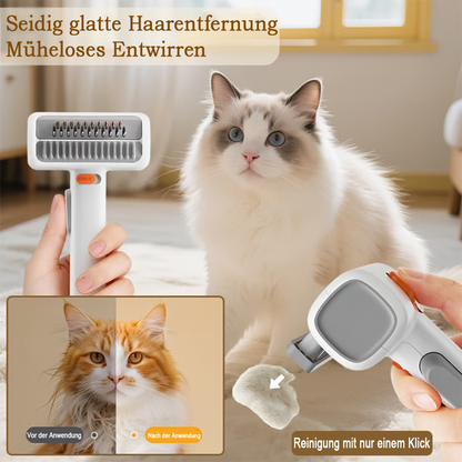 60% OFF DE🔥 2026 SALE - 2-IN-1 Selbstentwirrender & Pflegekamm für Haustiere