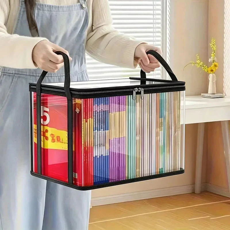 🔥Letzter Tag – 50 % Rabatt📦 Tragbare, große, strapazierfähige, durchsichtige Aufbewahrungsbox aus dickem Kunststoff mit Klappdeckel | Für Haushalt, Reisen & Camping | Jetzt mit neuem Upgrade