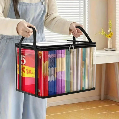 🔥Letzter Tag – 50 % Rabatt📦 Tragbare, große, strapazierfähige, durchsichtige Aufbewahrungsbox aus dickem Kunststoff mit Klappdeckel | Für Haushalt, Reisen & Camping | Jetzt mit neuem Upgrade