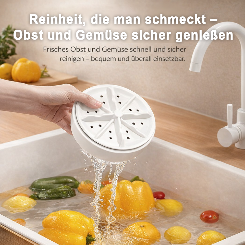 60% OFF DE🍉🥬 Effiziente tragbare Obst- und Gemüsewaschmaschinen