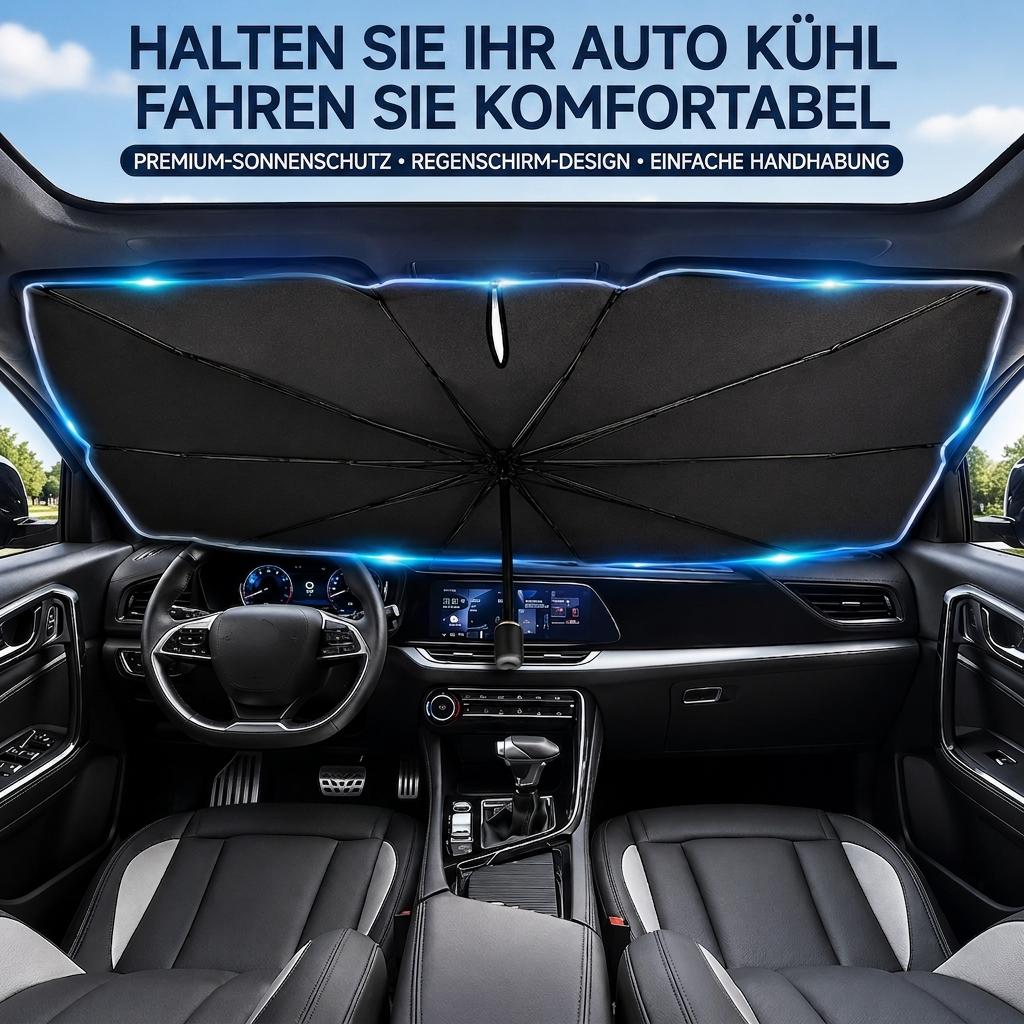 upsell ⏰🔥NUR FÜR KURZE ZEIT 50% RABATT!🔥ÜBER 50.000 MAL VERKAUFT! 2026 Aktualisierter Auto-Frontscheiben-Sonnenschirm