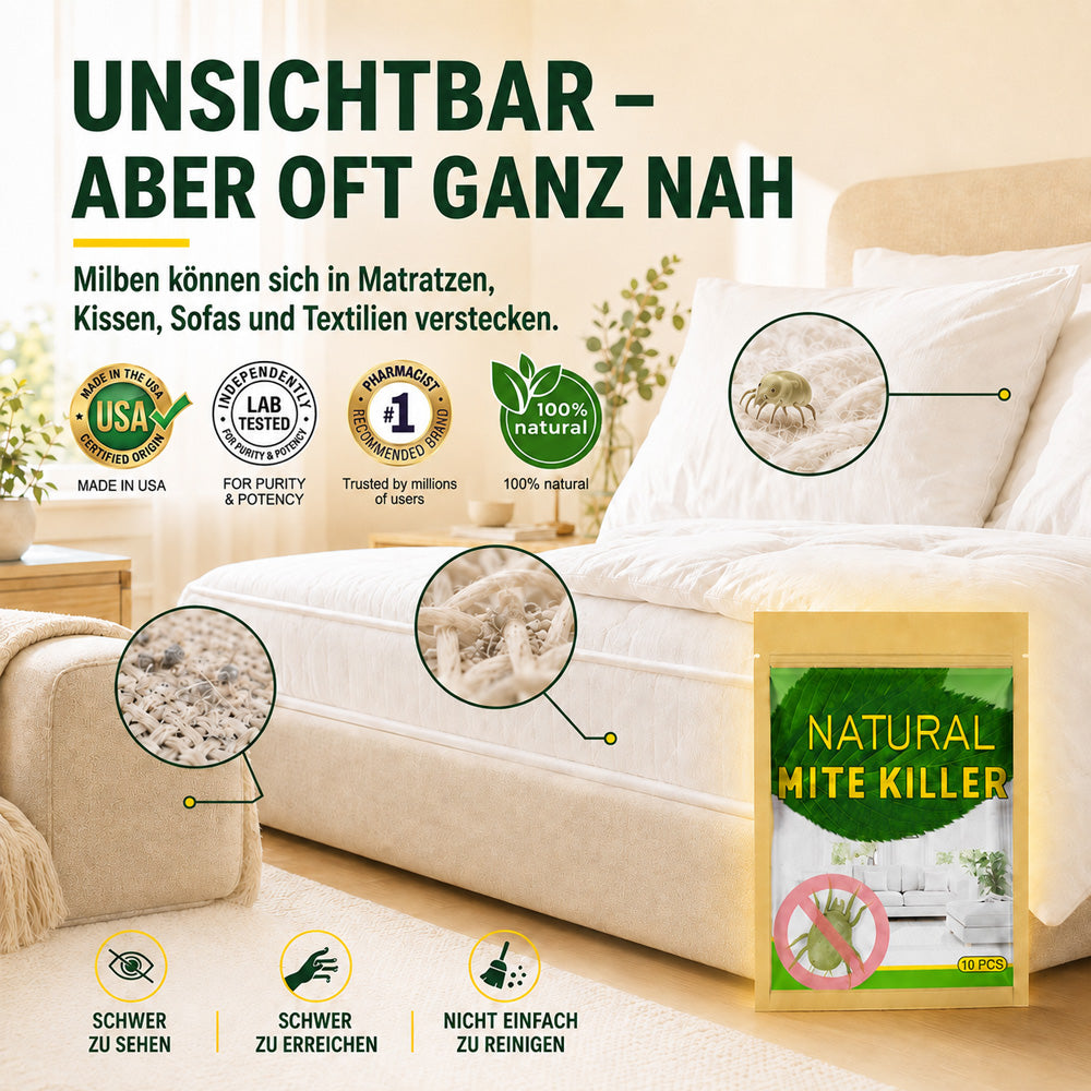 🔥HEISSER VERKAUF🔥Natürliches Milbenbekämpfungssäckchen