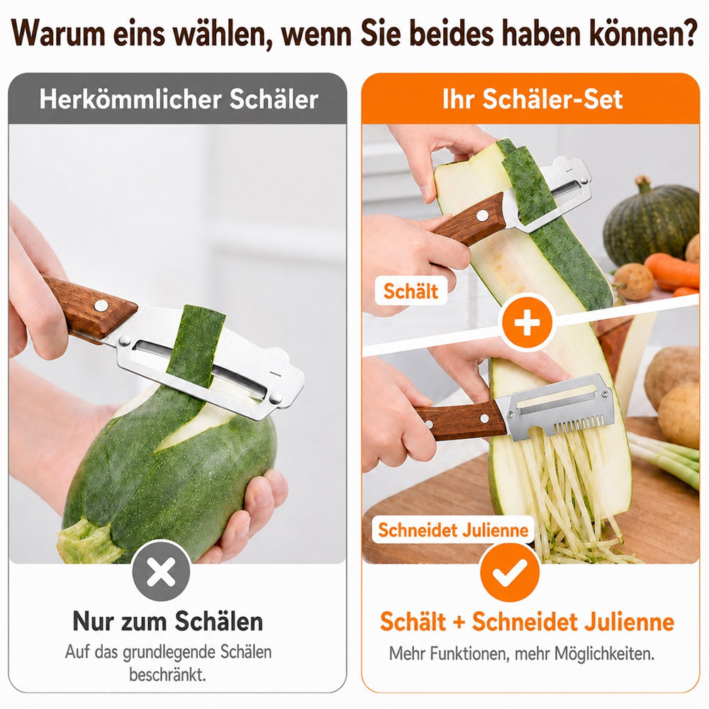 60% OFF 🔪🥕1 KAUFEN – 1 GRATIS ERHALTEN: Multifunktionaler Sparschäler