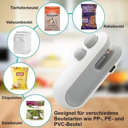 60% OFF💥Neujahrsangebot 55% Rabatt💥✨Mini Siegelmaschine – 🧊Frisch halten -Remifa®
