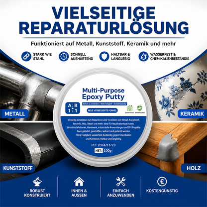 🔥 Nur für kurze Zeit 50 % Rabatt | AB Superkleber: Haucht kaputten Gegenständen neues Leben ein – stark und dennoch flexibel, ohne zu reißen!