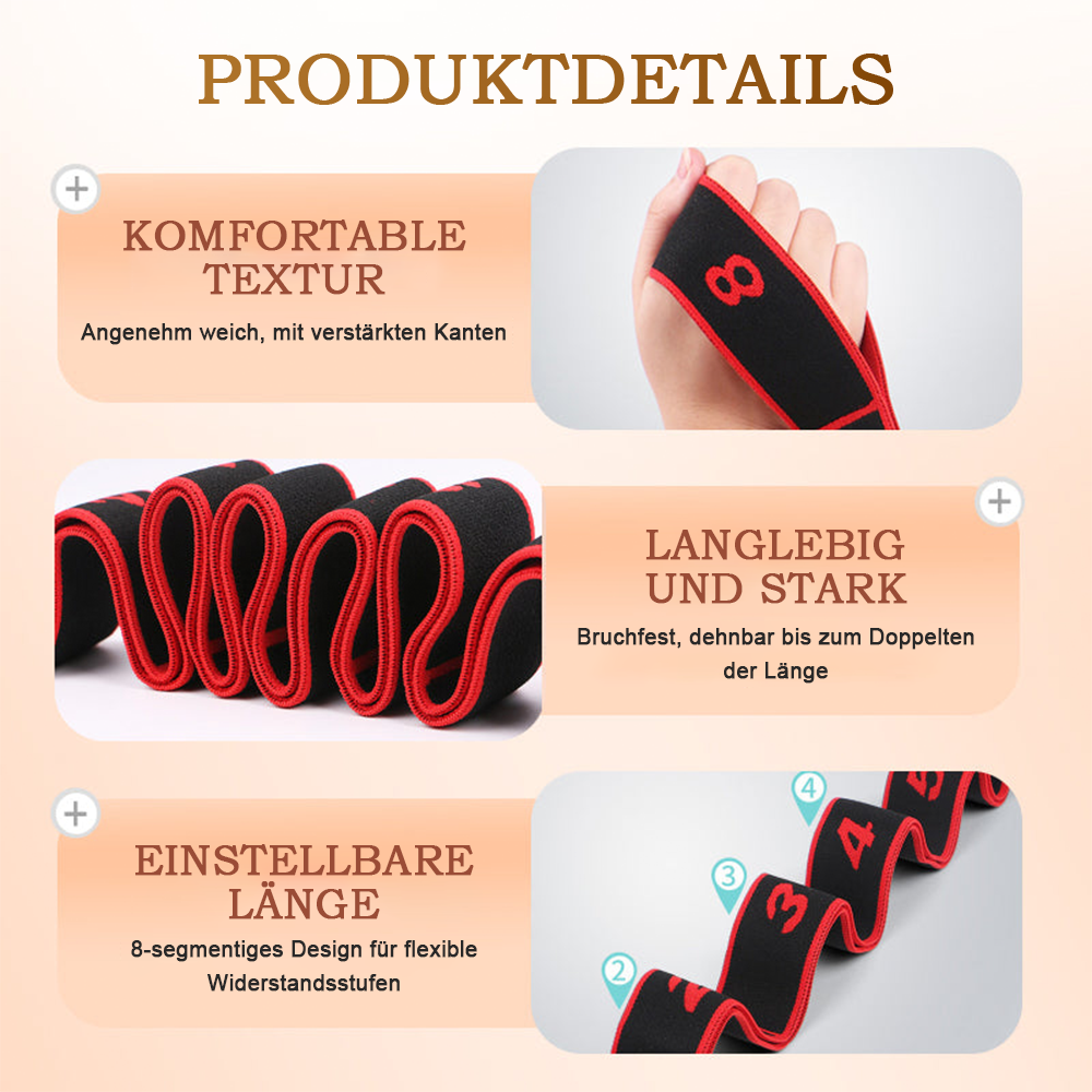 60% OFF DE Fitness-Widerstandsband für Stretching und Yoga