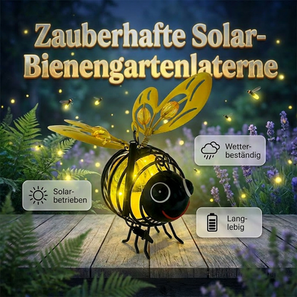 🐝 Solar-Hängeleuchte mit Biene für den Außenbereich – Das perfekte Geschenk für Pflanzenliebhaber, Mütter oder einfach jeden, der gerne lächelt ❤️