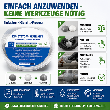 🔥 Nur für kurze Zeit 50 % Rabatt | AB Superkleber: Haucht kaputten Gegenständen neues Leben ein – stark und dennoch flexibel, ohne zu reißen!