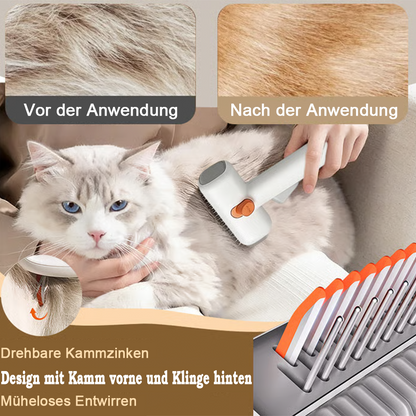 60% OFF DE🔥 2026 SALE - 2-IN-1 Selbstentwirrender & Pflegekamm für Haustiere