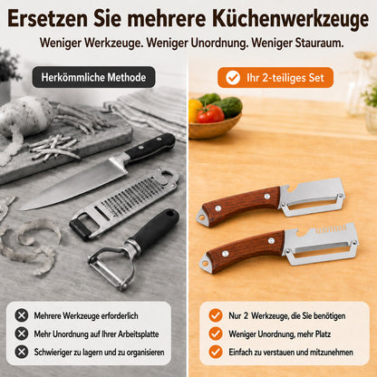60% OFF 🔪🥕1 KAUFEN – 1 GRATIS ERHALTEN: Multifunktionaler Sparschäler