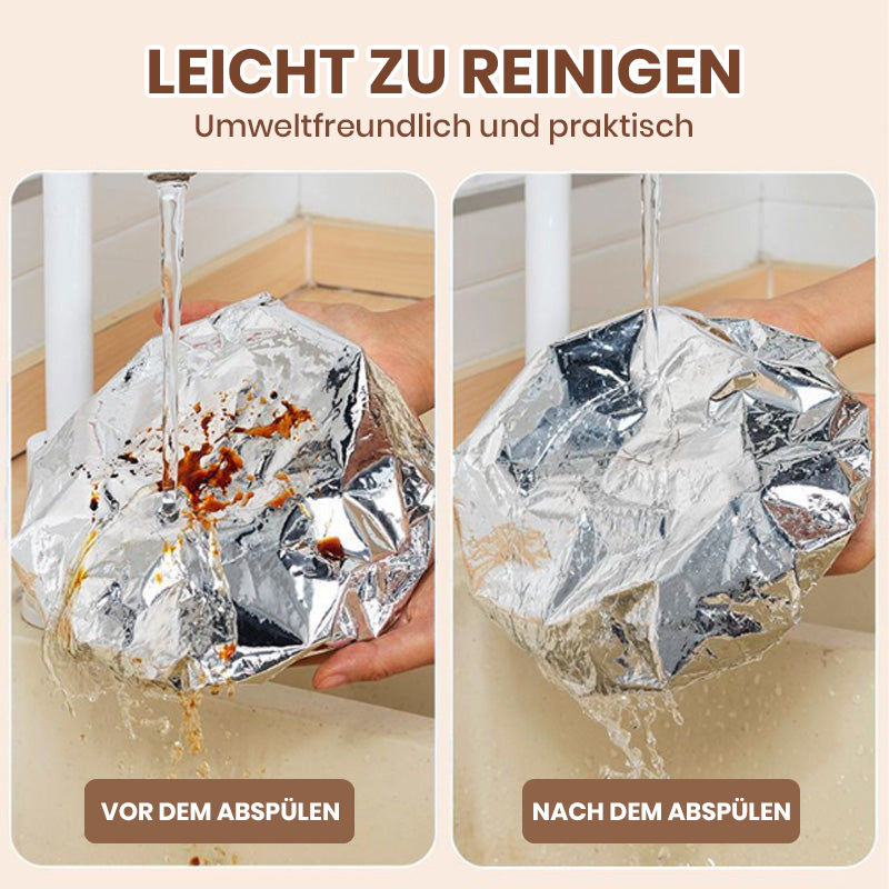🏠 KAUFE 2, ERHALTE 1 GRATIS! 🔥 Aluminium-Folien-Isolierabdeckung – Hitzebeständig, Wasserdicht & Vielseitig für Rohre & Dächer 🛠️