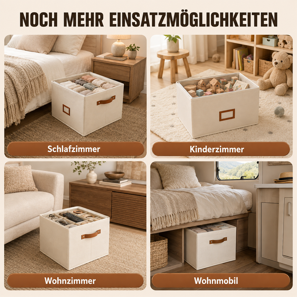 👟 Begrenzte Zeit – 50 % RABATT! 💥 Schuh-Organizer aus Stoff – platzsparende Aufbewahrungsbox – für bis zu 16 Paar Schuhe – ideal für Kleiderschränke, Flure & Reisen – schützt vor Staub & Schmutz upsell