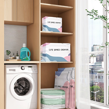 60% OFF🧳💨 50 % Rabatt! Vakuum-Aufbewahrungsbeutel ohne Pumpe – Drücken und versiegeln, keine Pumpe erforderlich. Spart 80 % Platz, hält Kleidung trocken und staubfrei. Ideal für voluminöse Bettwäsche und saisonale Ausrüstung. 🛏️🗄️