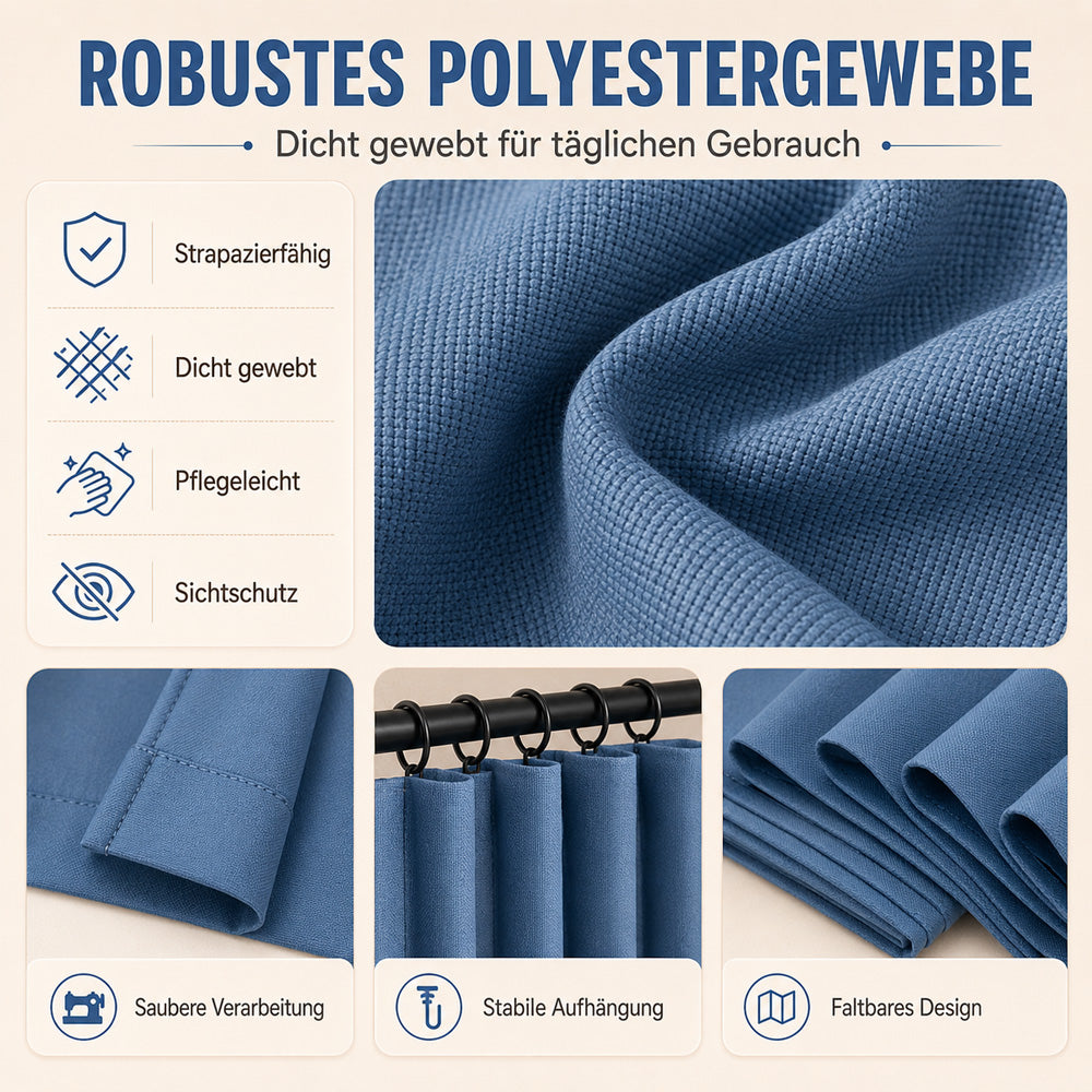 ⏳Begrenzte Zeit 50% Rabatt⏰️ Magnetischer Faltvorhang ohne Bohren