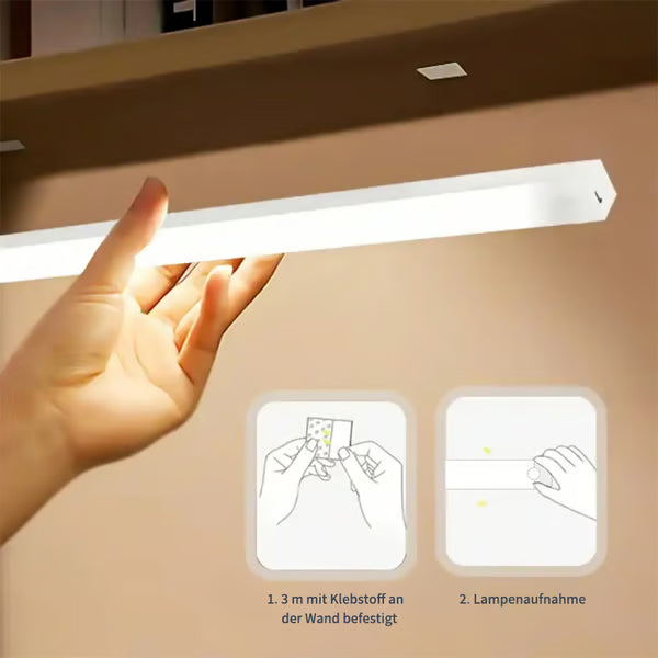 60%OFF DE🏆🔥💡Bohrfreie intelligente Sensor magnetische aufladbare LED-Leuchte -Remifa®