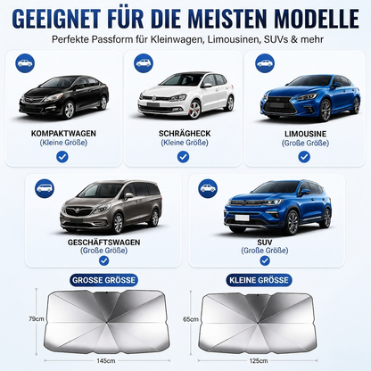 upsell ⏰🔥NUR FÜR KURZE ZEIT 50% RABATT!🔥ÜBER 50.000 MAL VERKAUFT! 2026 Aktualisierter Auto-Frontscheiben-Sonnenschirm