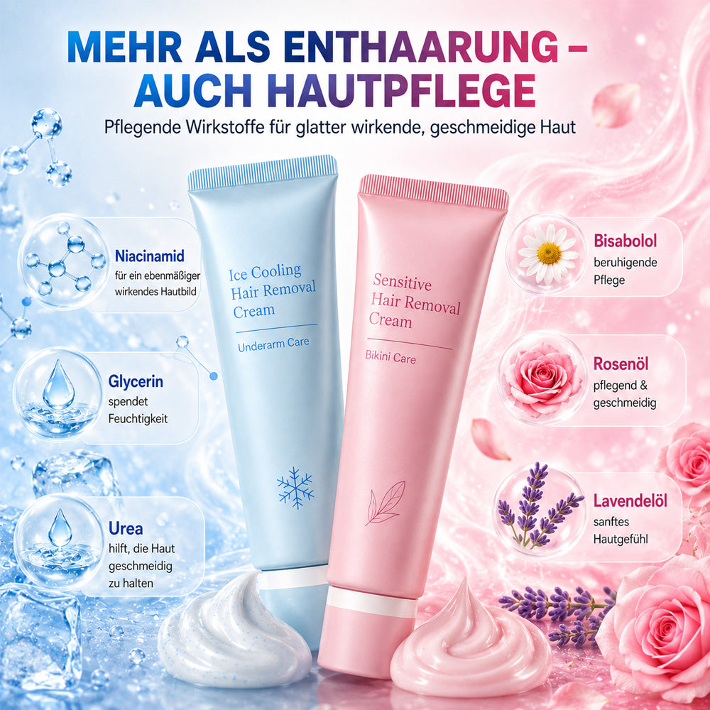 💖 Sanfte Haarentfernung – Glatte Haut ohne Rasieren ✨