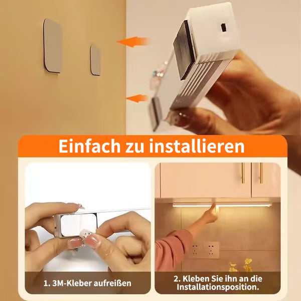 60%OFF DE🏆🔥💡Bohrfreie intelligente Sensor magnetische aufladbare LED-Leuchte -Remifa®