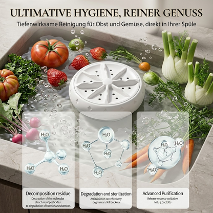 60% OFF DE🍉🥬 Effiziente tragbare Obst- und Gemüsewaschmaschinen