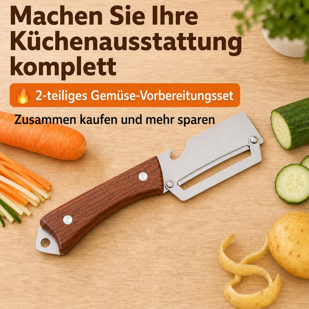 60% OFF 🔪🥕1 KAUFEN – 1 GRATIS ERHALTEN: Multifunktionaler Sparschäler