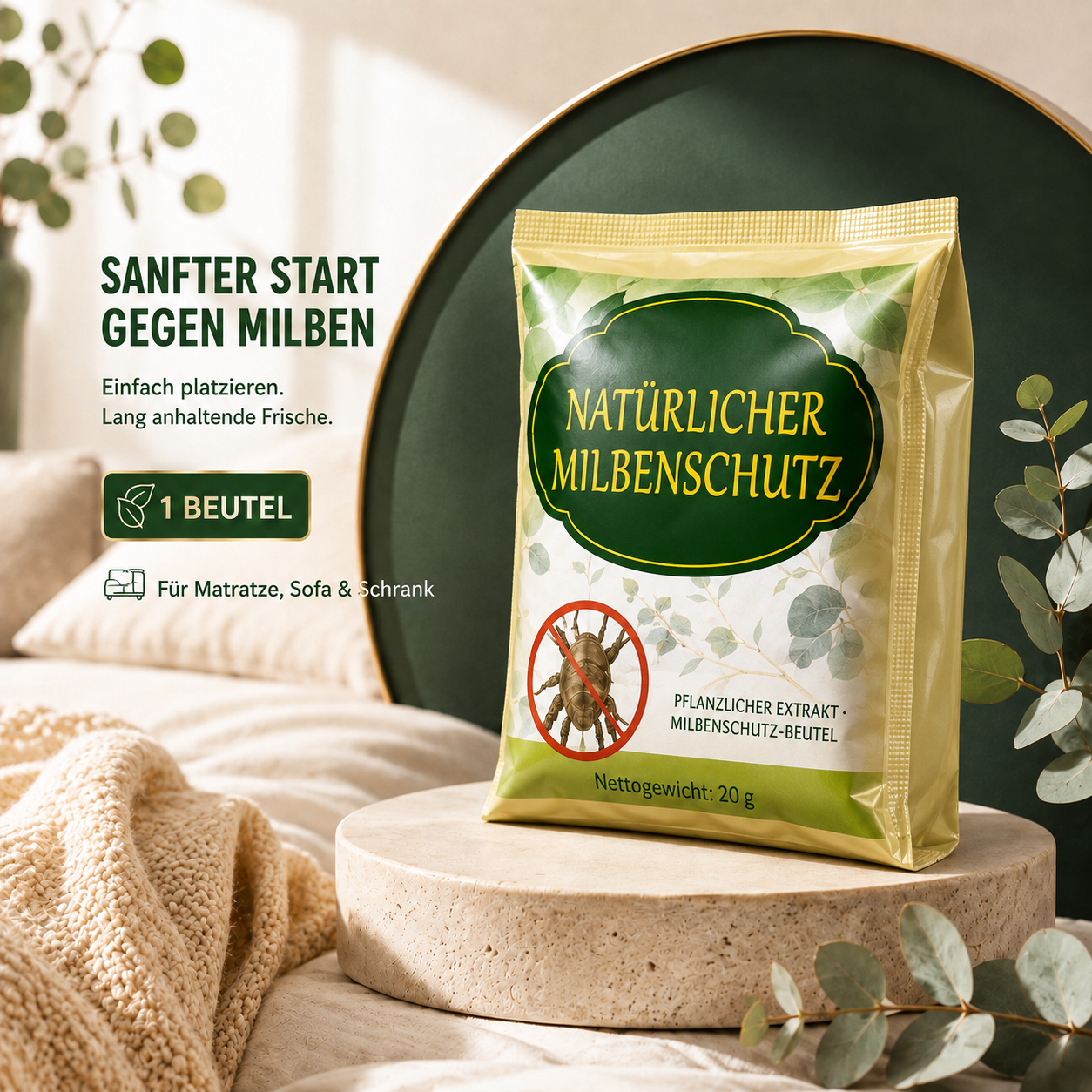 🔥HEISSER VERKAUF🔥Natürliches Milbenbekämpfungssäckchen