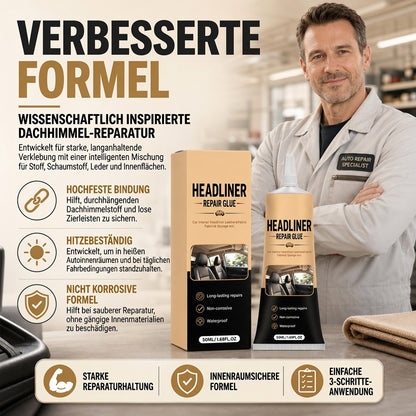 🔥 Heute -50 %! 🚗 Auto-Dachhimmel-Reparaturkleber – starke Haftung für schnelle Innenraum-Reparaturen