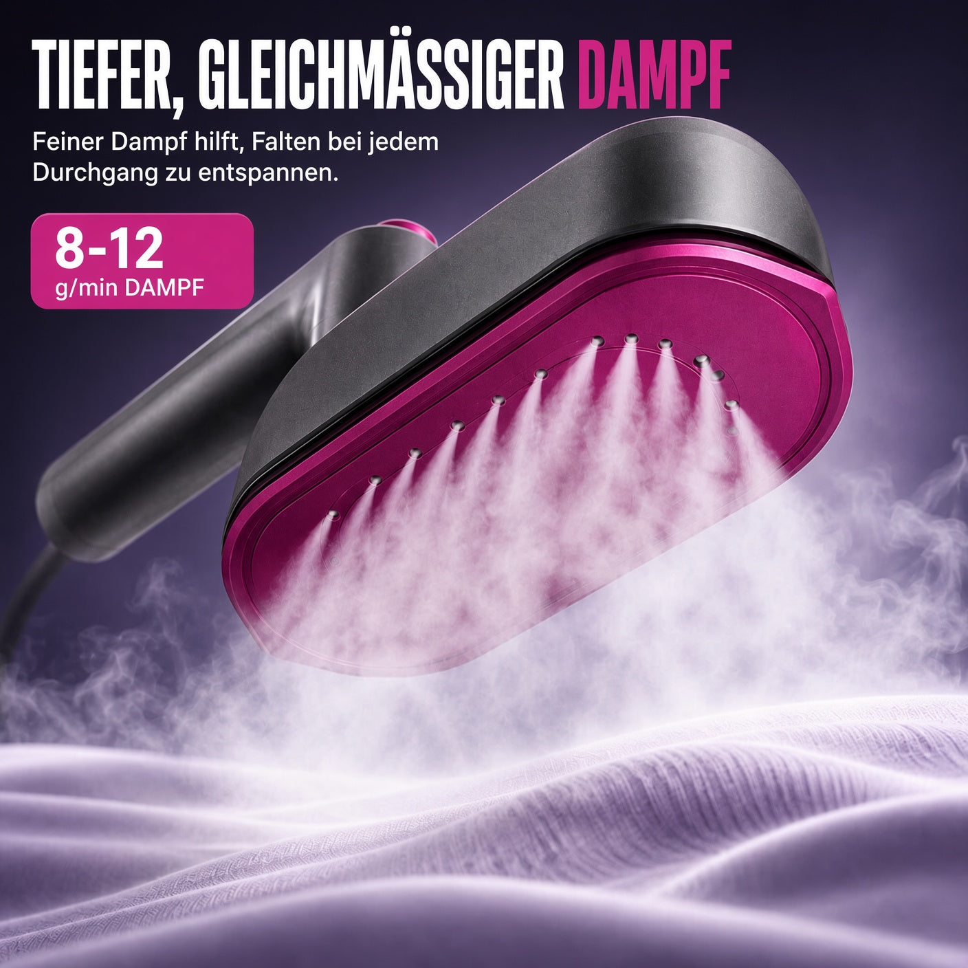 🔥 50 % RABATT! Tragbarer Kleidungsstück Bügeleisen – Kleidung schnell & einfach glätten upsell