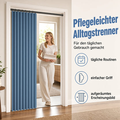 ⏳Begrenzte Zeit 50% Rabatt⏰️ Magnetischer Faltvorhang ohne Bohren