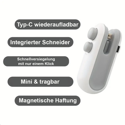 60% OFF💥Neujahrsangebot 55% Rabatt💥✨Mini Siegelmaschine – 🧊Frisch halten -Remifa®