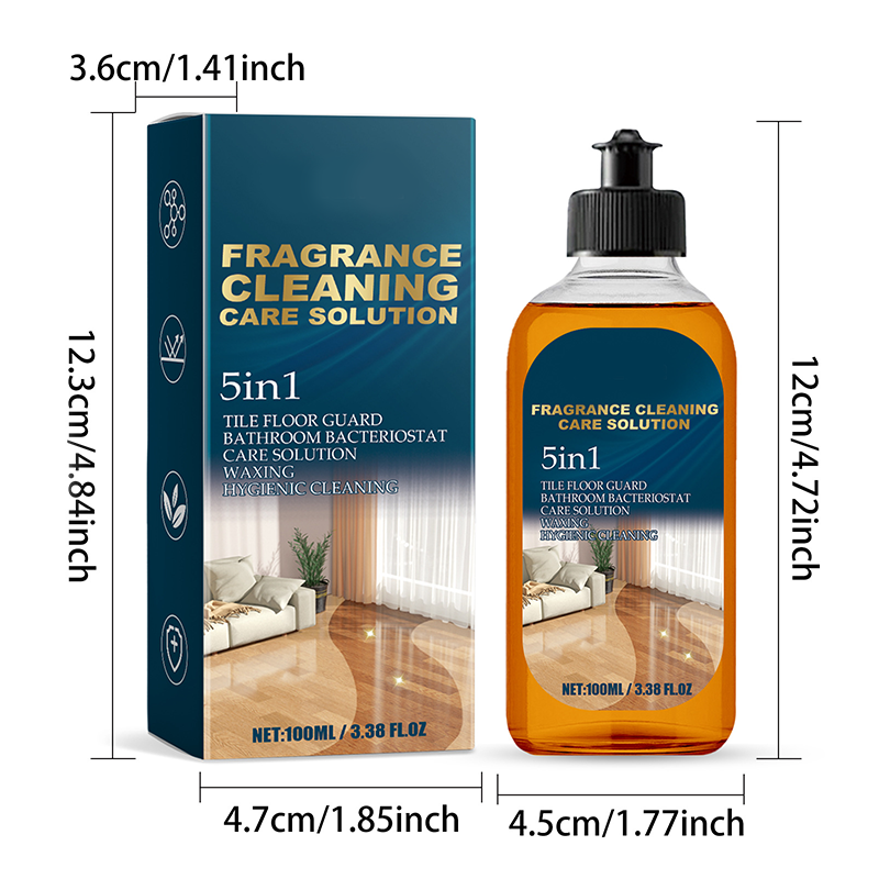 60% OFF DE Schnelltrocknender Bodenreiniger - Entfernt Flecken mit Lang anhaltendem Duft und Bakterienschutz 🌟🚿 -Furzero®