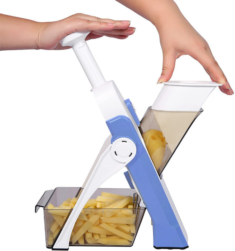 🥒✨ Multifunktionaler Gemüseschneider - Perfekt geschnitten in Sekunden! 🥕✨ Spart Zeit, vereinfacht die Küchenarbeit – hohe Qualität & langlebiges Design für deine nachhaltige Küche.