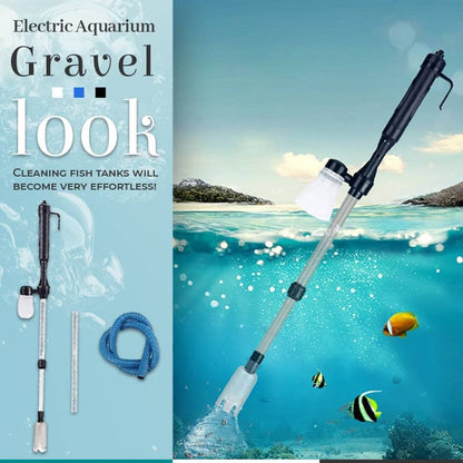 🐠📢 JETZT 50% RABATT! Elektrischer Aquarienkiesreiniger – Automatischer Mulmabsauger, wiederaufladbar & wasserdicht – Perfekt für sauberes Aquarium ohne Wasserwechselstress ✨