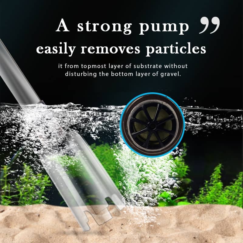 🐠📢 JETZT 50% RABATT! Elektrischer Aquarienkiesreiniger – Automatischer Mulmabsauger, wiederaufladbar & wasserdicht – Perfekt für sauberes Aquarium ohne Wasserwechselstress ✨